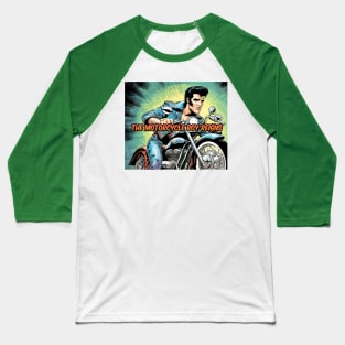 motorcycle boy reigns Baseball T-Shirt